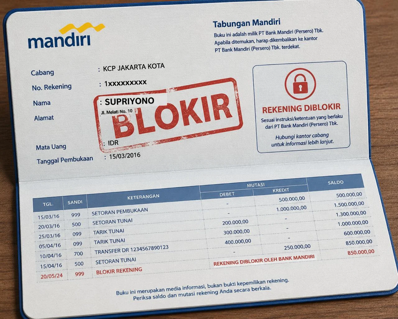 Bank Mandiri Blokir Saldo Demo Akun, Pengguna Terpaksa Menunggu