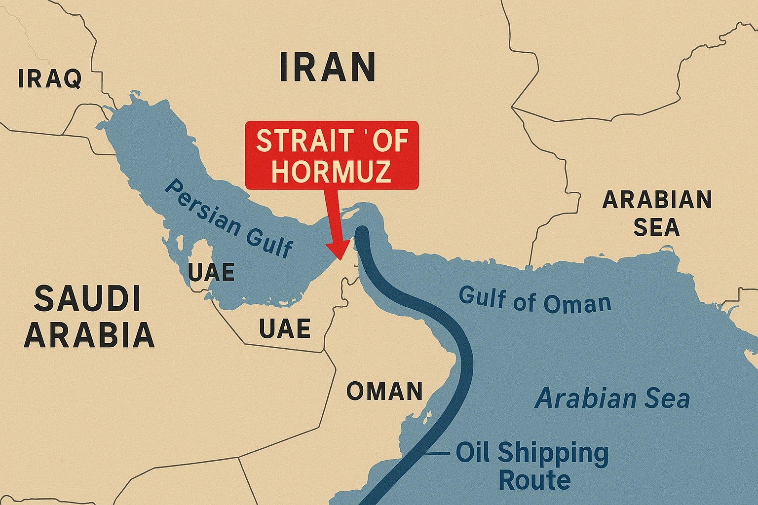 Selat Hormuz Kembali Dibuka, Iran Izinkan Kapal Asing Melintas